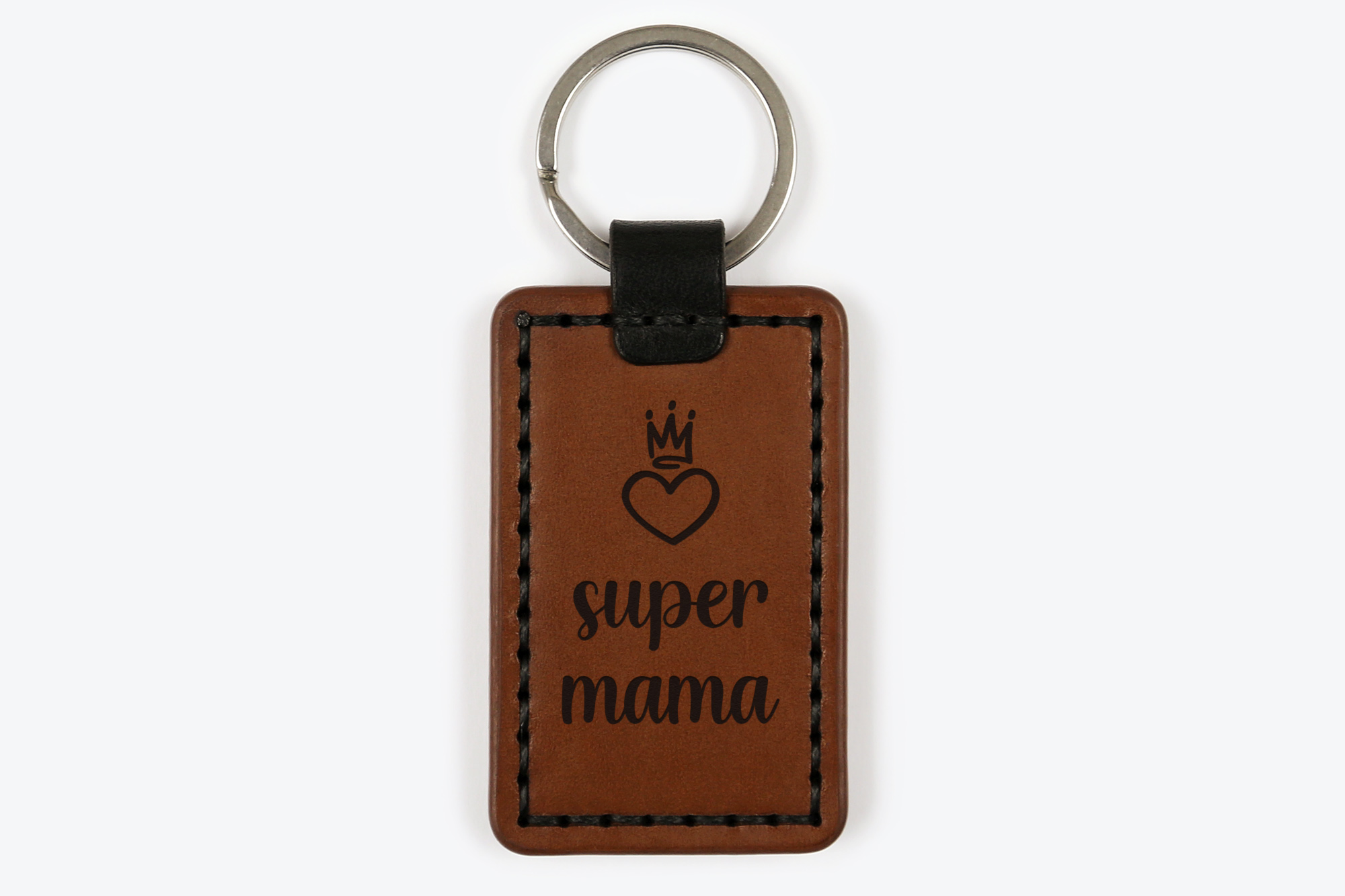 Odinis raktų pakabukas – Super mama
